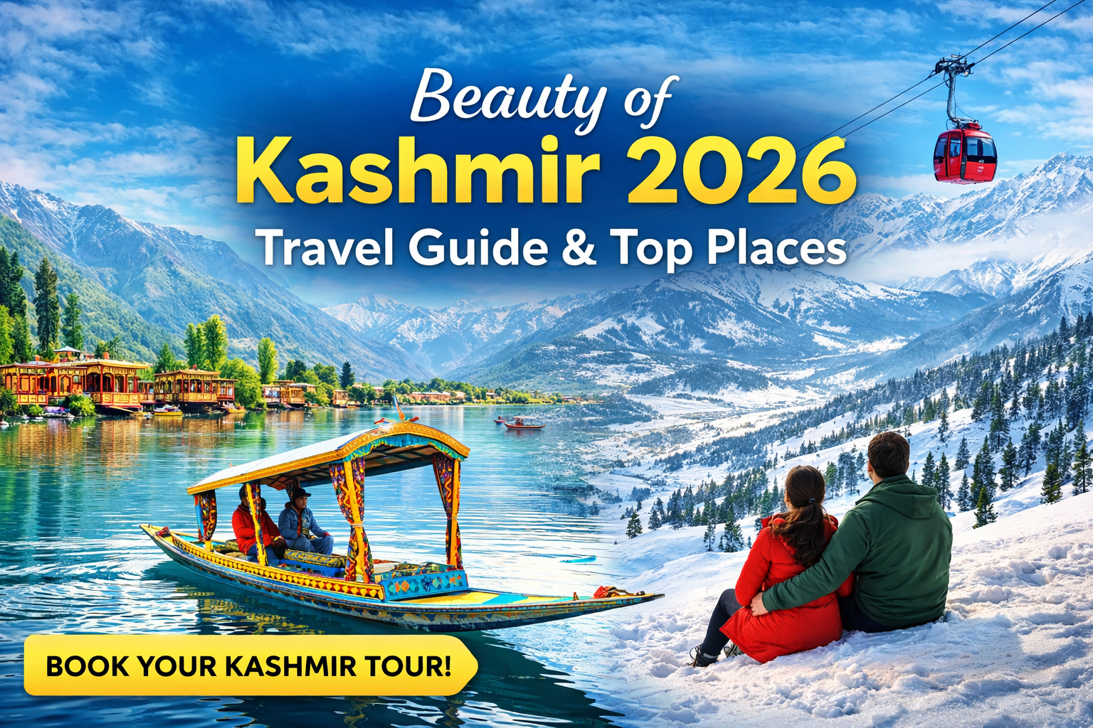 Beauty of Kashmir 2026 Travel Guide & Top Places